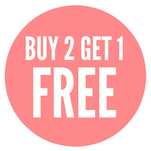 BUY 2, GET 1 FREE! ON MY ENTIRE INVENTORY!